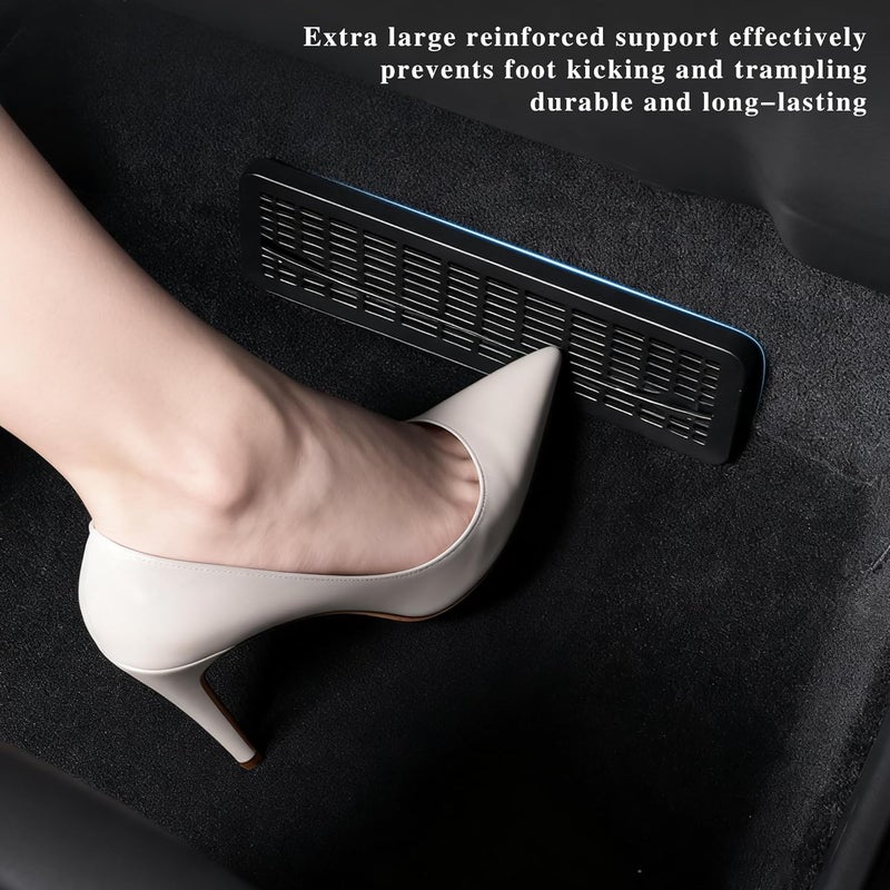 Arcoche Rear Under Seat Floor Air Vent Cover Accessories for Tesla Model Y Juniper 2025 2026 Accessories - Air Condition Outlet Grille Protector Flow Vent Grille Protection (Upgraded version 2PCS) - Image 4